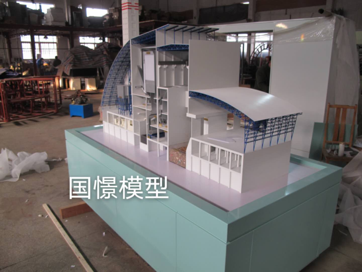 班戈县工业模型